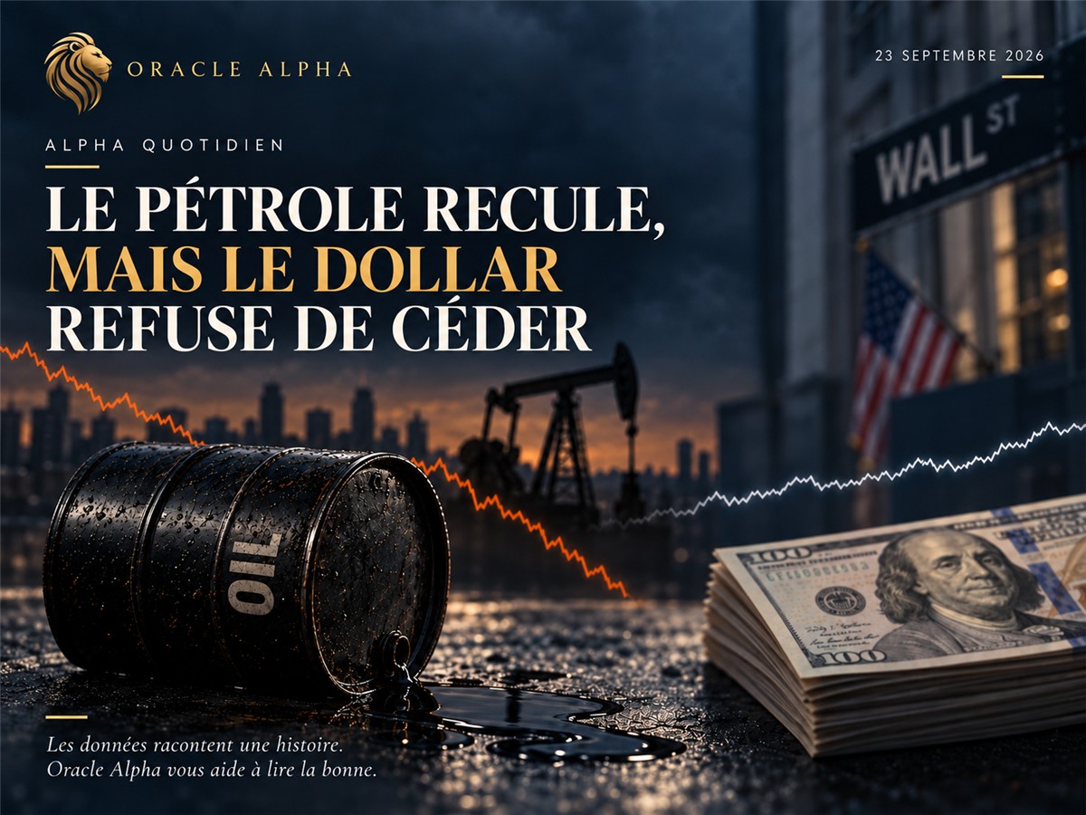 Alpha Quotidien : Le pétrole recule, mais le dollar refuse de céder