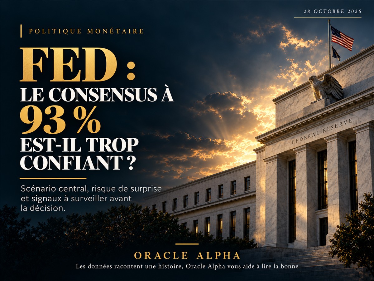 Fed : le consensus à 93 % est-il trop confiant ?